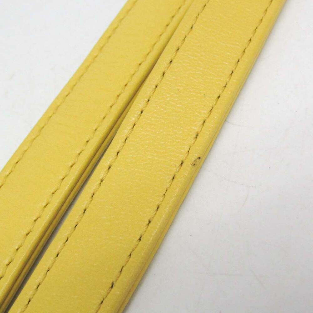 CHANEL Yellow Leather Shoulder Bag - Picture 14 of 16